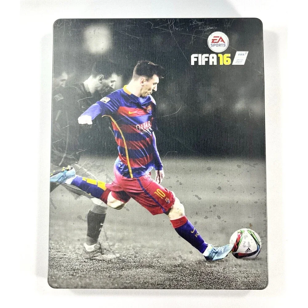 Fifa 16 Xbox One Special Steel Book Cover Disc, Inserts & Case Tested